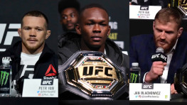Пресс-конференция UFC 259: Петр Ян, Исраэль Адесанья, Ян Блахович (видео)