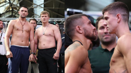 Поветкин-Фьюри и Ломаченко-Кэмпбелл: Результат взвешивания (видео)