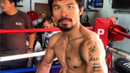 Мэнни Пакьяо «сделал» вес за четыре недели до боя с Алгиери