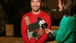 Кадр дня: Мэнни Пакьяо прибыл в Макао