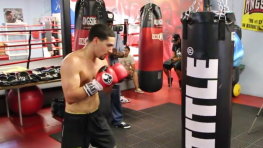 Тренировка Дэнни Гарсии