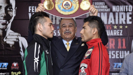 Нонито Донэр и Сесар Хуарес прошли процедуру взвешивания