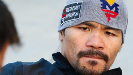 Утренняя тренировка Мэнни Пакьяо