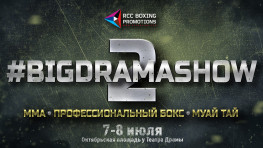 Состав участников турнира «Big Drama Show 2» в Екатеринбурге 7 июля