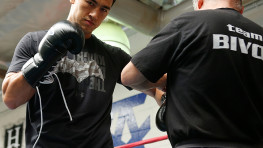 Открытая тренировка Дмитрия Бивола (фото)