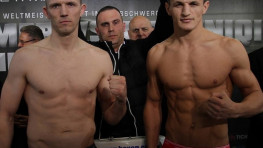 Юрген Бремер и Робин Красничий прошли взвешивание