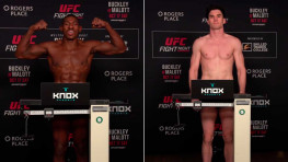 Результаты взвешивания участников турнира UFC Fight Night 291