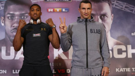 Фото: Финальная пресс-конференция Энтони Джошуа и Владимира Кличко