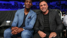 Кадр дня: Бернард Хопкинс и Оскар Де Ла Хойя