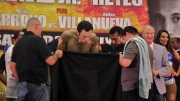 Взвешивание в Эль-Пасо: Чавес-младший не уложился в лимит