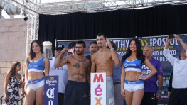 Лукас Матиссе и Виктор Постол прошли процедуру взвешивания