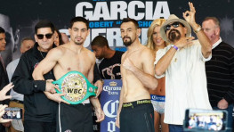 Видео: Взвешивание Дэнни Гарсии и Роберта Герреро