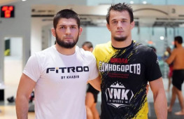 Усман Нурмагомедов дал комментарий после дебютного боя в Bellator