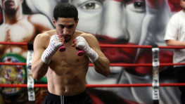 Фото: Тренировка Дэнни Гарсии перед боем с Робертом Герреро