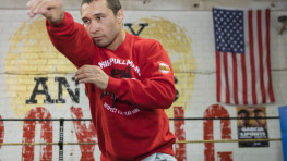 Фото: Липинец и Гарсия провели открытую тренировку