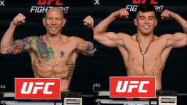 Джош Эмметт и Кевин Вальехос успешно прошли взвешивание