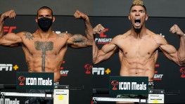 Результаты взвешивания участников турнира UFC Fight Night 193