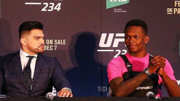 Келвин Гастелум и Исраэль Адесанья проведут бой за временный титул UFC 