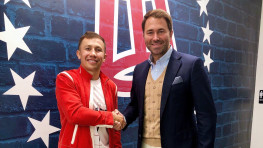 Головкин и Хирн официально объявили о начале сотрудничества