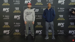 Дуэли взглядов бойцов турнира UFC 219