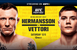 Прямая трансляция UFC on ESPN 19