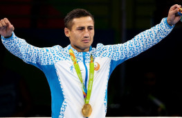 Олимпийский чемпион Фазлиддин Гаибназаров успешно дебютировал в профи