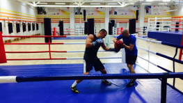 Фото: Тренировка Вячеслава Глазкова