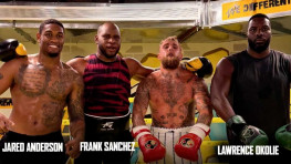 Кадр дня: Джейк Пол и его спарринг-партнеры