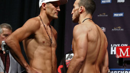 Фото: Взвешивание Ковалев-Мохаммеди и Паскаль-Гонсалес