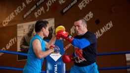 Открытая тренировка Дениса Лебедева и Гильермо Джонса