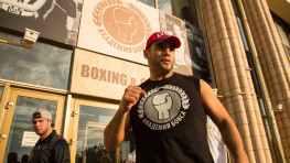 Тренировка Мануэля Чарра