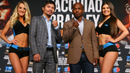 Фото: Пресс-конференция Пакьяо и Брэдли в Нью-Йорке