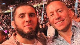 Жорж Сен-Пьер остался очень впечатлен выступлением Ислама Махачева