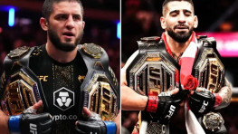 Менеджер сообщил, что бой Махачева и Топурии сейчас маловероятен