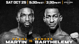 Бой Фрэнка Мартина и Рансеса Бартелеми пройдет 25 октября