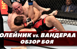 Алексей Олейник vs. Джаред Вандераа / Тяжелый бой / UFC 273 (видео)