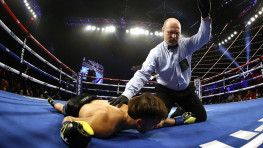 Теофимо Лопес эффектно нокаутировал Мейсона Менарда (видео)