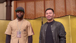 Мейвезер и Пакьяо встретились в Японии перед показательным поединком Мейвезера