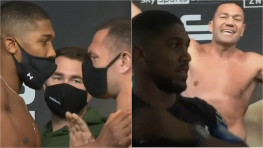 Дебош и провокации Пулева в адрес Джошуа: Видео взвешивание