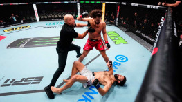 UFC Катар: Исмаил Наурдиев нокаутировал Райана Лодера