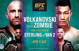 Результаты турнира UFC 273: Волкановски и Стерлинг защитили титулы
