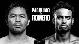 Поединок Мэнни Пакьяо и Роландо Ромеро не состоится
