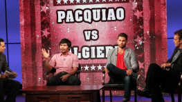 Кадр дня: Мэнни Пакьяо и Крис Алгиери