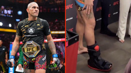 Алекс Перейра получил травму в бою с Анкалаевым