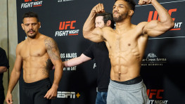 Фото: Взвешивание участников UFC Fight Night 152