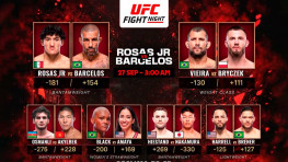 UFC Vegas 121: во сколько начало, где смотреть, когда главный бой
