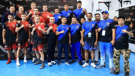 Открытая тренировка сборных России и Азии во Владивостоке