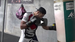 Видео: Тони Йока готовится к профессиональному дебюту