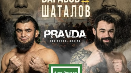 4 марта в Москве пройдет турнир Pravda Fighting Championship: Вагабов-Шаталов