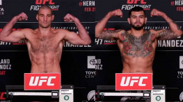 Шон Стрикланд и Энтони Эрнандес успешно прошли взвешивание